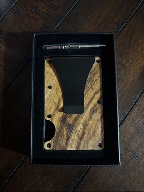 Avantwood Wooden Money Clip Wallet